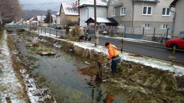 Čistenie Jalovského potoka Čistenie Jalovského potoka