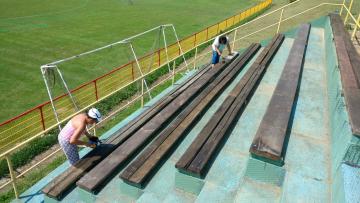 Rekonštrukcia tribúny pri futbalovom ihrisku Rekonštrukcia tribúny pri futbalovom ihrisku
